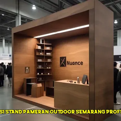 dekorasi stand pameran outdoor semarang profesional